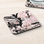 Cherry Blossom bearbeitet Untersetzer (Linke Seite)