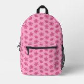 Cherry Blossom Bedruckter Rucksack (Vorderseite)