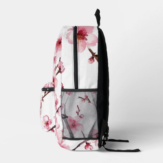 Cherry Blossom Bedruckter Rucksack (Rechts)