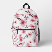 Cherry Blossom Bedruckter Rucksack (Vorderseite)