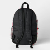 Cherry Blossom Bedruckter Rucksack (Rückseite)