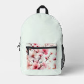 Cherry Blossom Bedruckter Rucksack (Vorderseite)