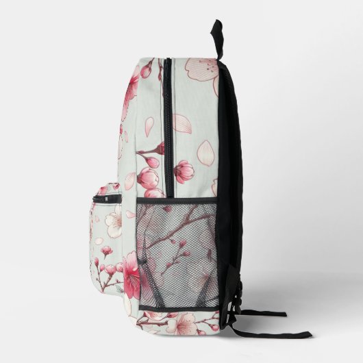 Cherry Blossom Bedruckter Rucksack (Rechts)