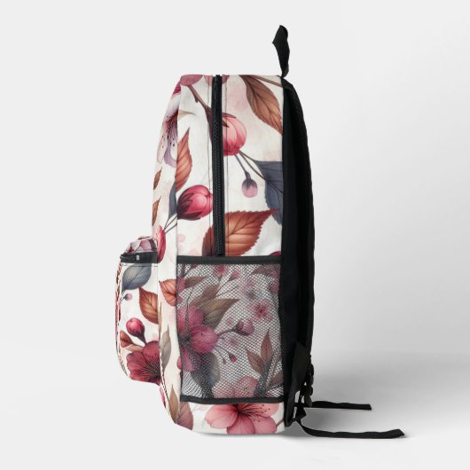 Cherry Blossom Bedruckter Rucksack (Rechts)
