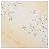 Cherry Blossom Beige Creme Asia Floral Stoff (Muster)