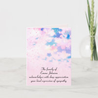 Cherry Blossom Beileid Vielen Dank