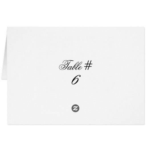 Cherry Blossom Birds Gestellte Tischnummer Karten (Rückseite Horizontal)