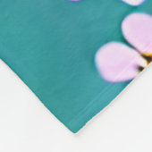 Cherry Blossom Blanket Fleecedecke (Ecke)