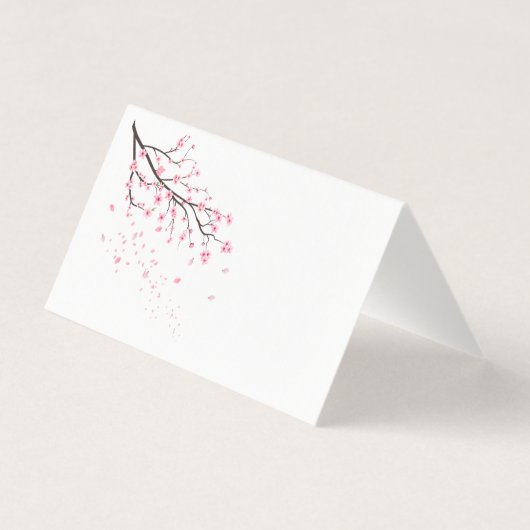 Cherry Blossom Blätter hinter (Rückseite)