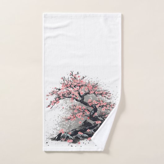 Cherry Blossom Bliss - Badhandtuch Set (Handtuch)