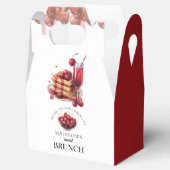 Cherry Blossom Bliss - Personalisiertes Brautparty Geschenkschachtel (Geöffnet)