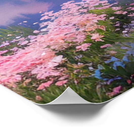 Cherry Blossom Bliss Poster (Ecke)