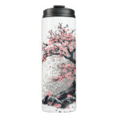Cherry Blossom Bliss - Thermosbecher (Vorderseite)