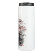 Cherry Blossom Bliss - Thermosbecher (Rückseite)