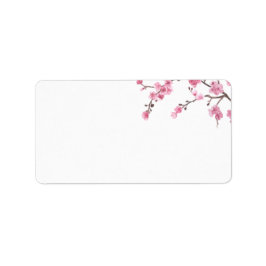 Cherry Blossom Bloom | Adressaufkleber