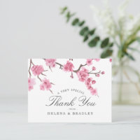 Cherry Blossom Bloom | Hochzeit Danke