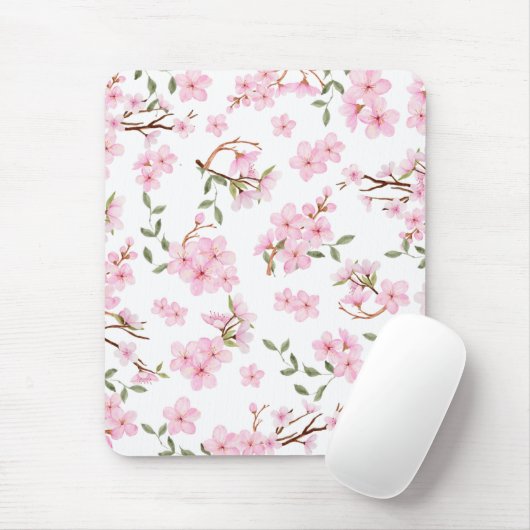 Cherry Blossom Bloom Mousepad (Mit Mouse)