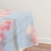 Cherry Blossom Blue Rose Lighthouse Route Deco Tischdecke (Beispiel)