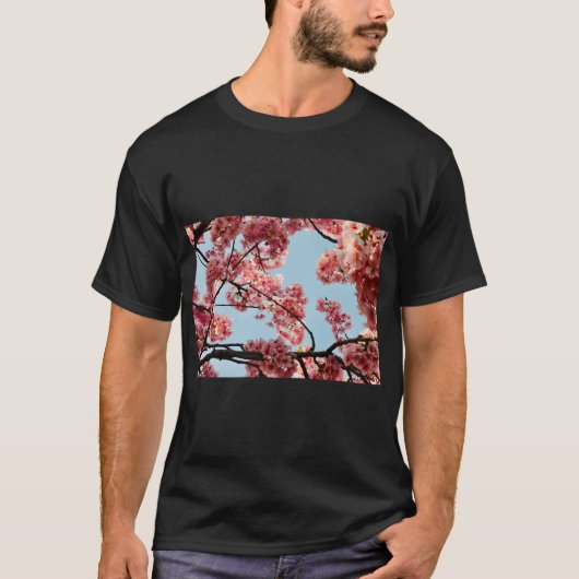 : "Cherry Blossom Blume Ästhetik T-Shirt (Vorderseite)