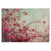 Cherry Blossom Blume Blumenglas-Zuschnitt Schneidebrett (Vorderseite)