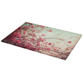Cherry Blossom Blume Blumenglas-Zuschnitt Schneidebrett (Ecke)