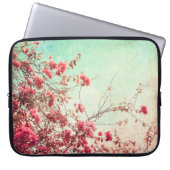 Cherry Blossom Blume Blumenrot 15" Laptop Case (Vorderseite)