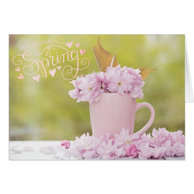 Cherry Blossom Blume Floral Stillleben Frühlingste (Vorderseite (Horizontal))