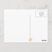 Cherry Blossom Blume Floral Stillleben Frühlingste Postkarte (Rückseite)