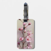Cherry Blossom Blume Gepäckanhänger (Rückseite vertikal)