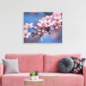 Cherry Blossom Blume Leinwanddruck (Insitu (Wohnzimmer))