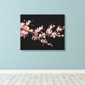 Cherry Blossom Blume Leinwanddruck (Insitu (Holzboden))
