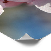Cherry Blossom Blume Makrofotografie Poster (Ecke)