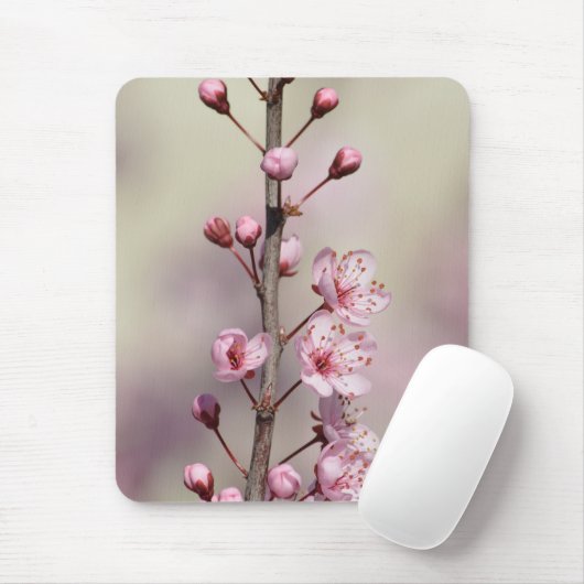 Cherry Blossom Blume Mousepad (Mit Mouse)