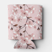 Cherry Blossom Blume Muster Dosenkühler (Rückseite)