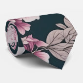 Cherry Blossom Blume Muster Krawatte (Gerollt)