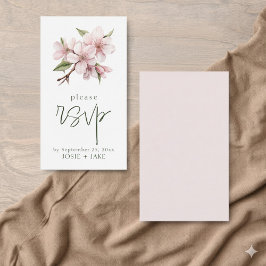 Cherry Blossom Blume UAWG Enclosure Card Begleitkarte