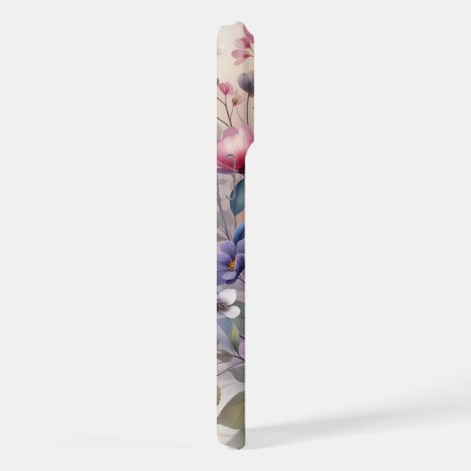 Cherry Blossom Blumenfreude im Wasser iPhone Hülle (Rechte Seite)