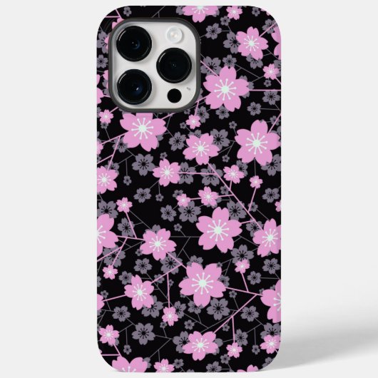 Cherry Blossom Blumenmuster-Design Case-Mate iPhone Hülle (Rückseite)