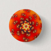 Cherry Blossom Blumensprinkles Button (Vorderseite)