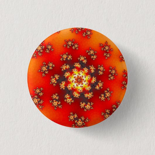 Cherry Blossom Blumensprinkles Button (Vorderseite)