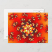 Cherry Blossom Blumensprinkles Postkarte (Vorne/Hinten)