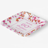 Cherry Blossom Blumenüberraschung Rosa Geburtstag Pappteller (Gewinkelt)