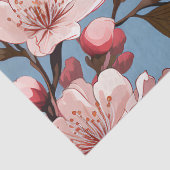 Cherry Blossom Blumenzwiebelpapier Seidenpapier (Detail)