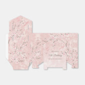 Cherry Blossom Blush Pink Birthday Gevor Box Geschenkschachtel (Ungefaltet)