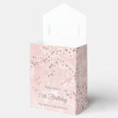 Cherry Blossom Blush Pink Birthday Gevor Box Geschenkschachtel (Geöffnet)
