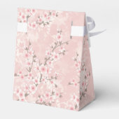 Cherry Blossom Blush Pink Birthday Gevor Box Geschenkschachtel (Rückseite)