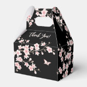 Cherry Blossom Blush Pink | Thank You Geschenkschachtel (Rückseite)