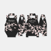 Cherry Blossom Blush Pink | Thank You Geschenkschachtel (Ungefaltet)