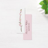 Cherry Blossom Branch Favor Tag (weiß) (Schreibtisch)