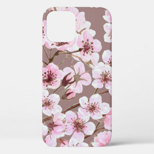 Cherry Blossom Branchen Wasserfarben Muster Case-Mate iPhone Hülle